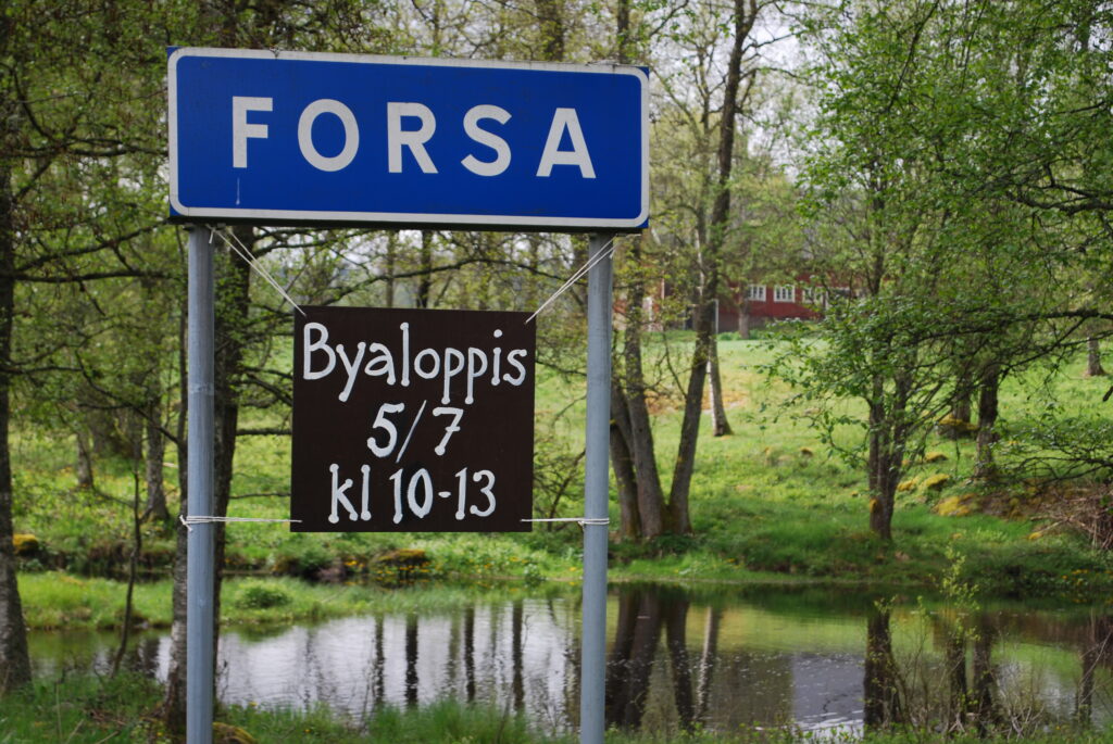 Byaloppis i Forsa