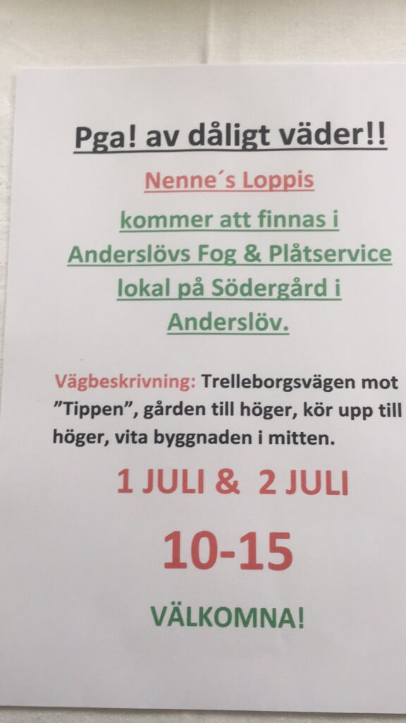 Nennes loppis